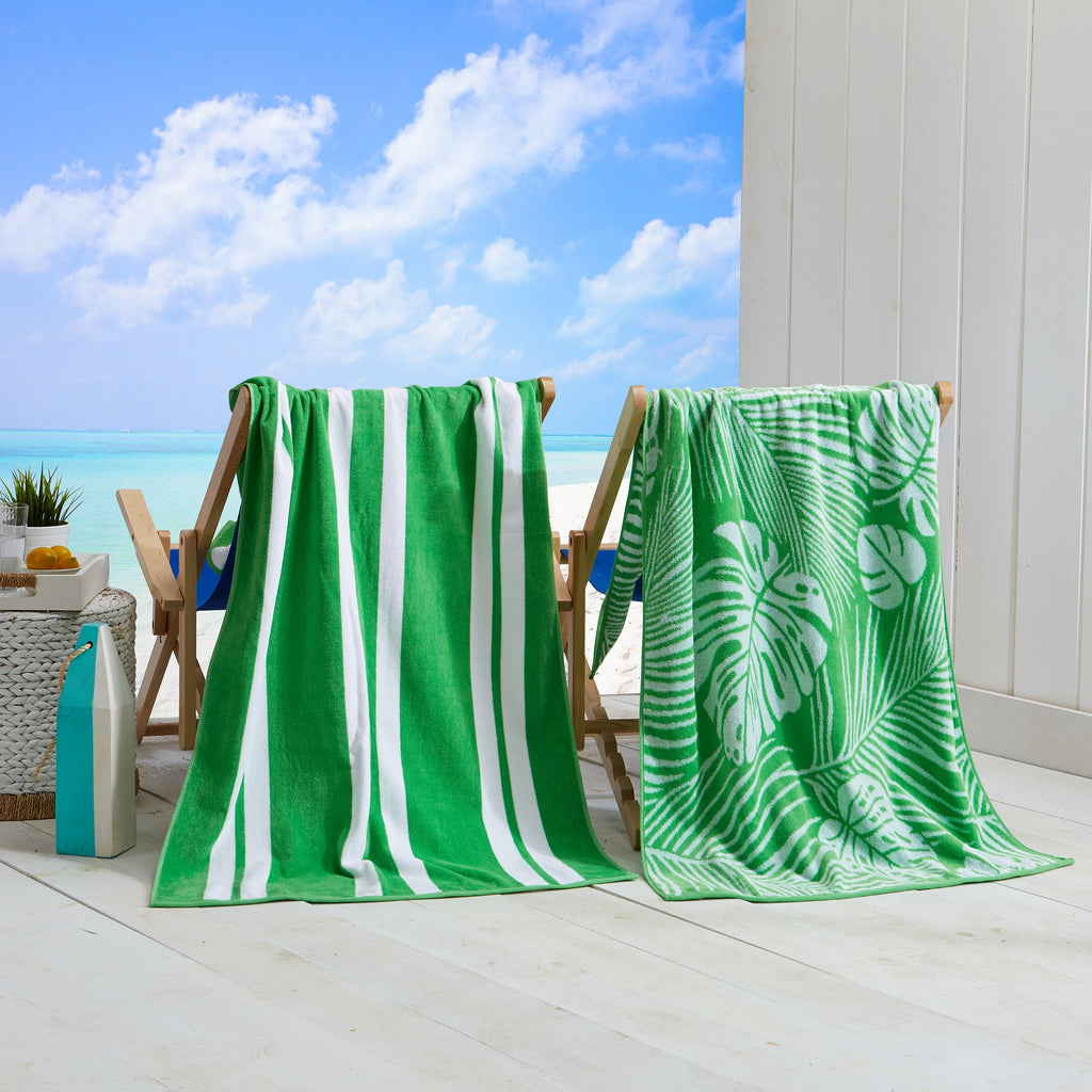 Cotton Velour Beach Towel - Maui Collection