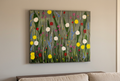 Field of Flowers – Wall Close-Up Mockup