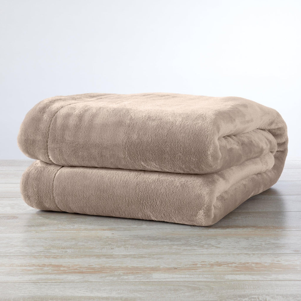 Velvet Plush Sherpa Luxury Bed Blanket - Kinsley Collection