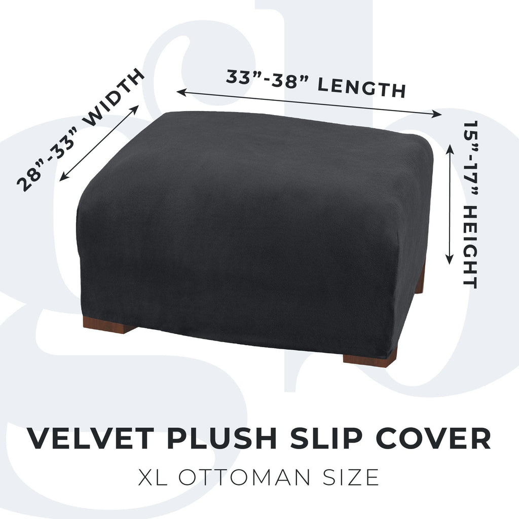 Velvet Stretch Slipcover - Gale Collection