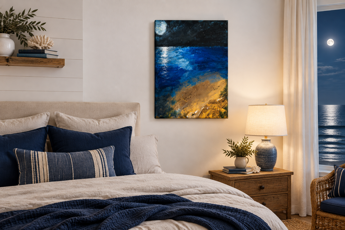 Moonlit Shore Mockup