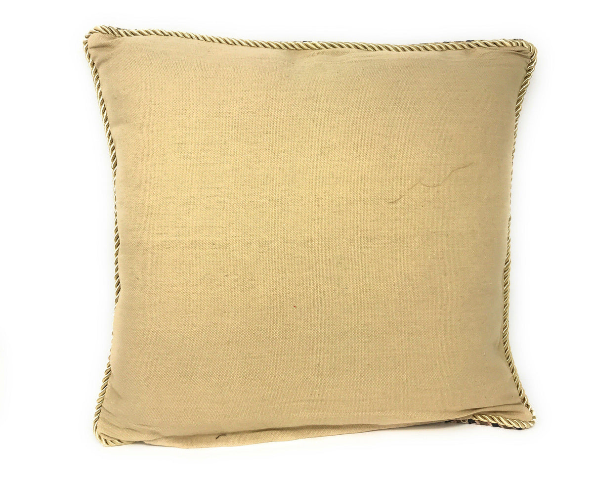 DaDa Bedding Set of 2-Pieces Postcard Milan Tapestry Throw Pillow Covers w/ Pillow Inserts, 18" x 18"