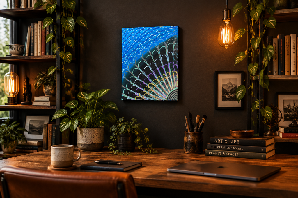 Rainbow Arc in Creative Studio Setting