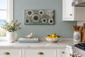 Silver Sunflowers Mockup