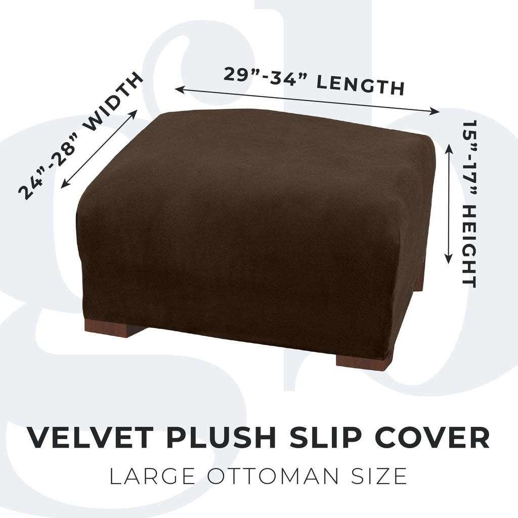 Velvet Stretch Slipcover - Gale Collection