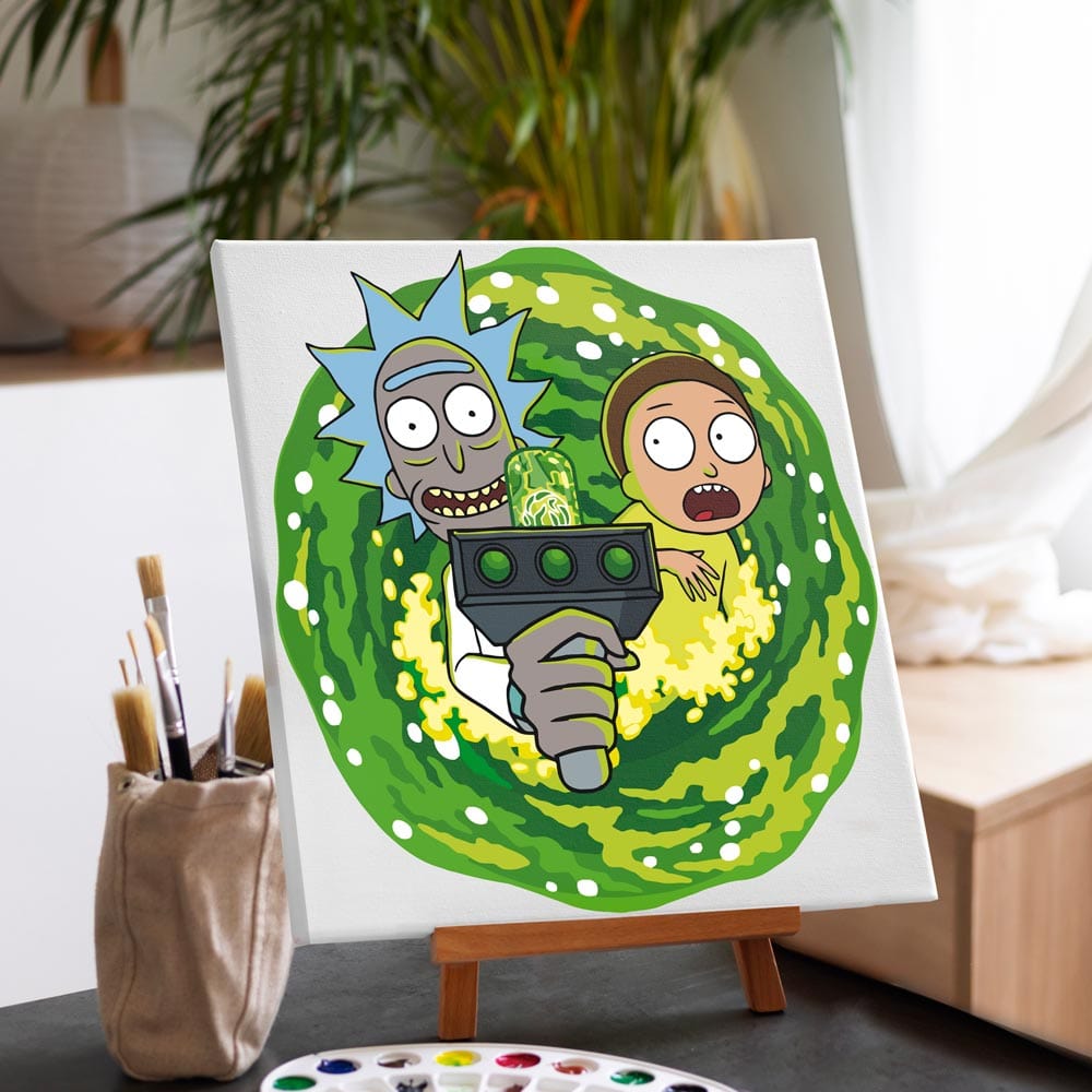 Rick & Morty - Paint By Numbers Kit