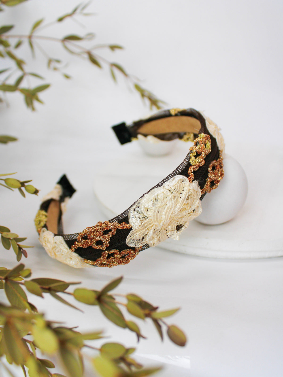 Winter Rose Headband